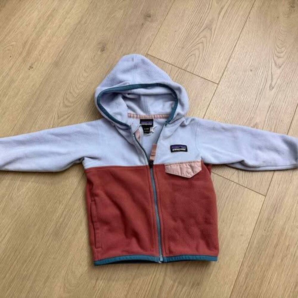 Patagonia Baby Micro D Snap-T Fleece Hoodie 6-12M